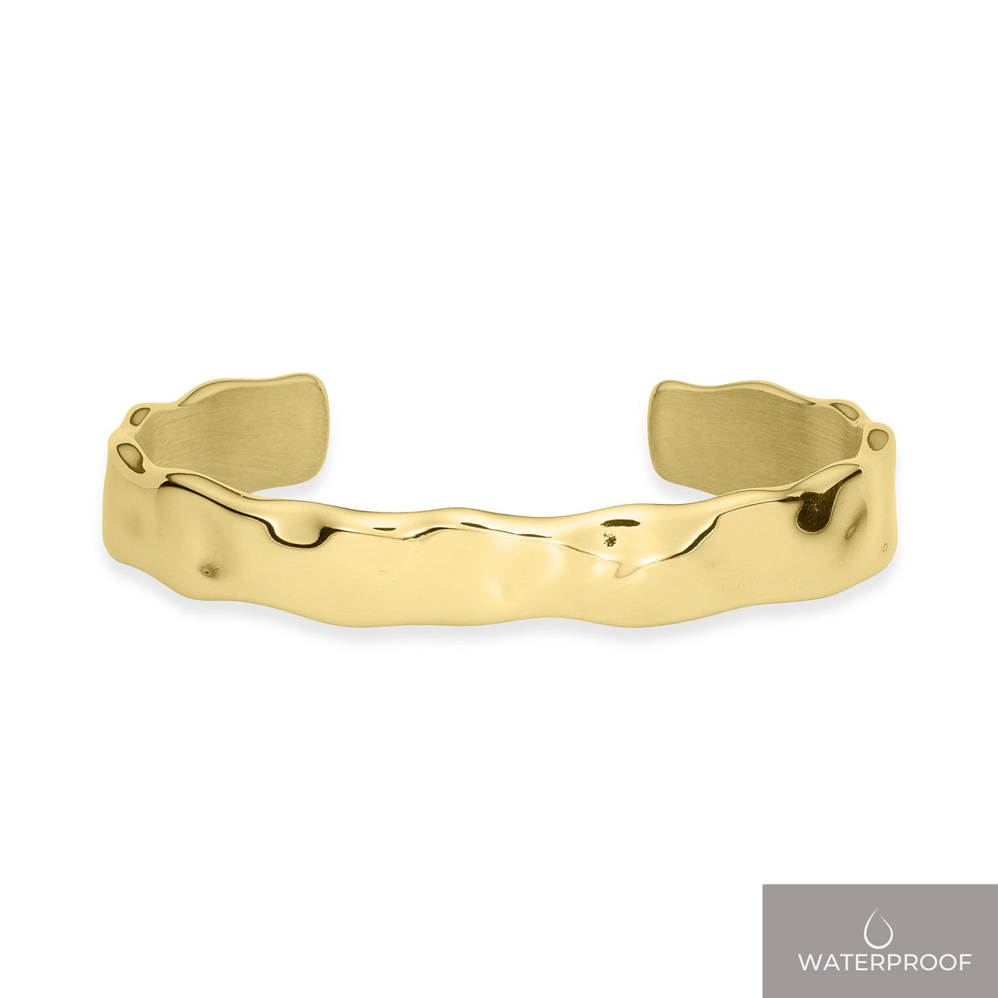 Jaya chunky soft wave armring