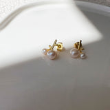 Berries Ohrringe aus Silber mit schwarzem Onyx