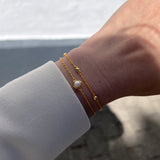 Prestige Armbänder aus Silber mit grauem Mondstein
