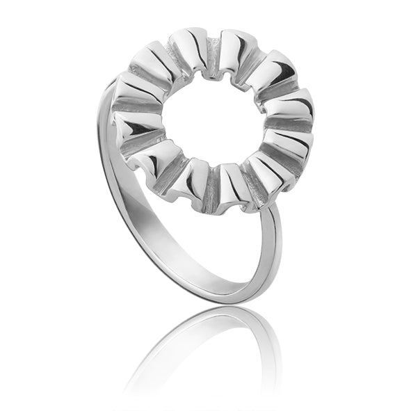 Rosetten sølv ring