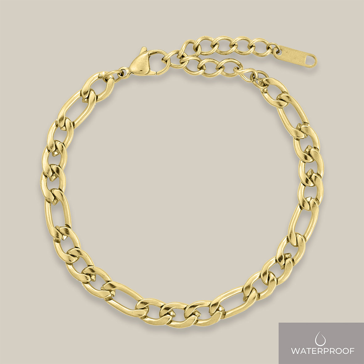 Zia chunky figaro armbånd