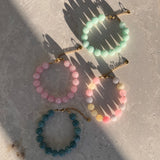 Mila Armband mit Aquamarin Kristall