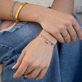 Mia weicher, feiner Wellenring mit Zirkonia