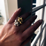 Harmony sølv ring med kugler