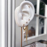 Individual ferskvandsperle charm i sølv 