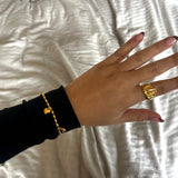 Darya Armband mit Mond und Herz