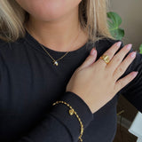 Darya Armband mit Mond und Herz