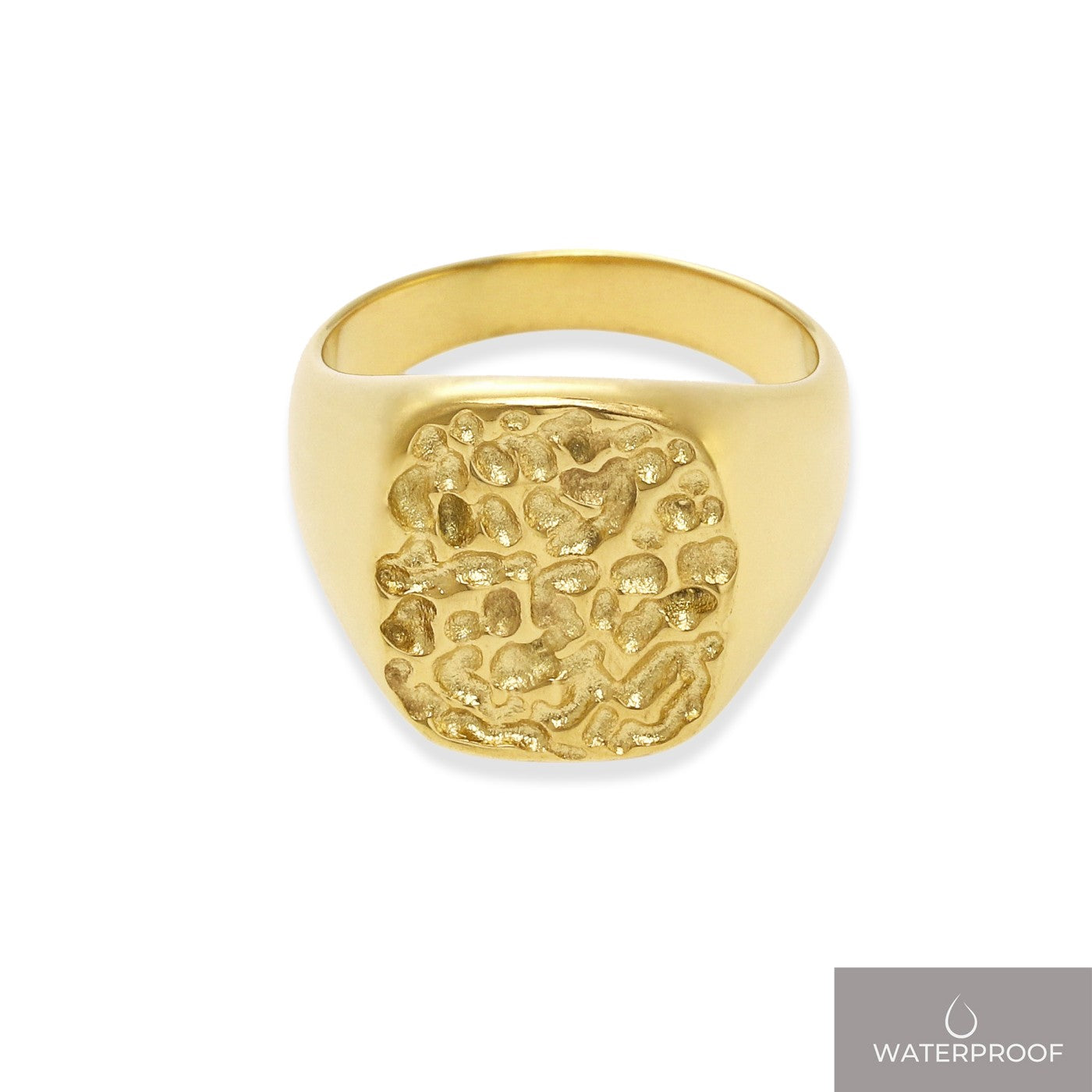 Rachel big rustik signet ring 